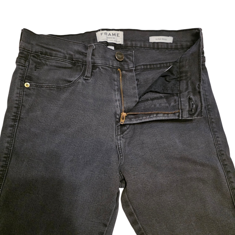 Frame Denim Le High Skinny Jeans-27 - Picture 11 of 12